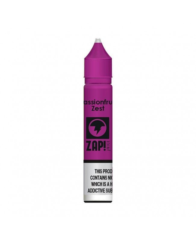 PASSIONFRUIT ZEST NICOTINE SALT E-LIQUID BY ZAP!