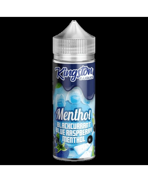 BLACKCURRANT BLUE RASPBERRY E LIQUID KINGSTON MENT...