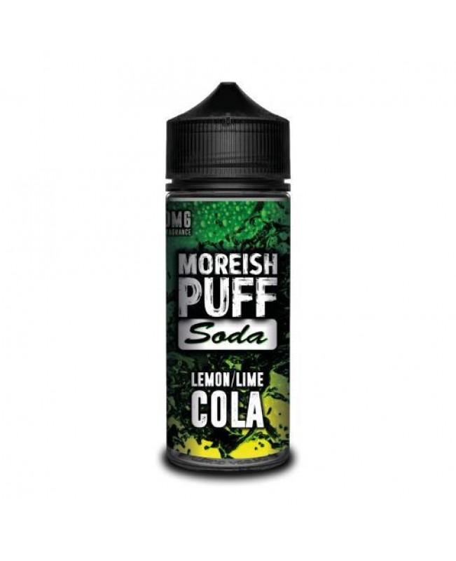 LEMON & LIME COLA E LIQUID BY MOREISH PUFF - SODA 100ML 70VG