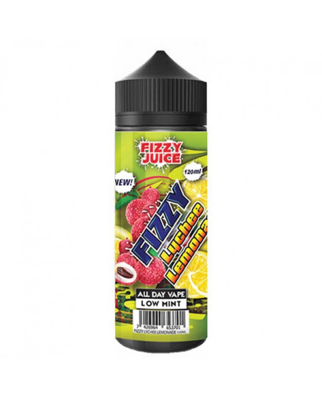 FIZZY LYCHEE LEMONADE E LIQUID BY FIZZY JUICE - MOHAWK & CO 100ML 70VG