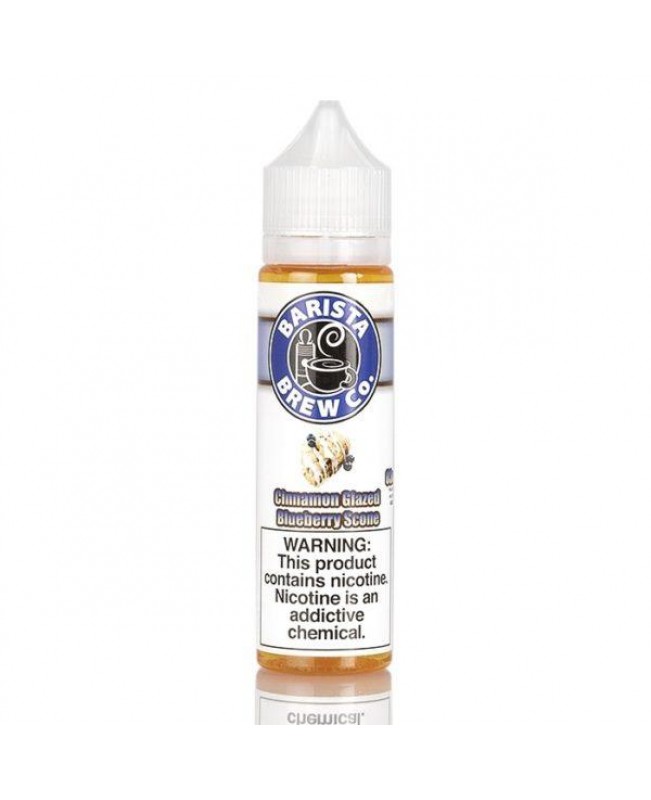 CINNAMON GLAZED BLUEBERRY SCONE E LIQUID BY BARISTA BREW CO 50ML 80VG