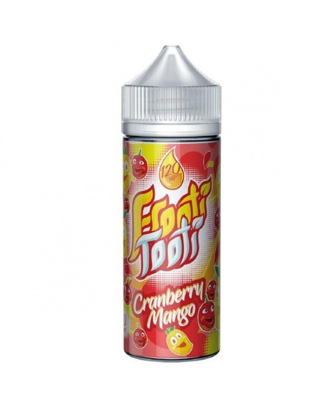 CRANBERRY MANGO E LIQUID BY FROOTI TOOTI 100ML 70VG