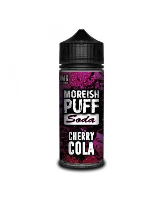 CHERRY COLA E LIQUID BY MOREISH PUFF - SODA 100ML 70VG