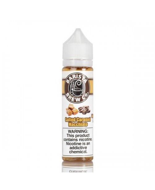 SALTED CARAMEL MACCHIATO E LIQUID BY BARISTA BREW ...