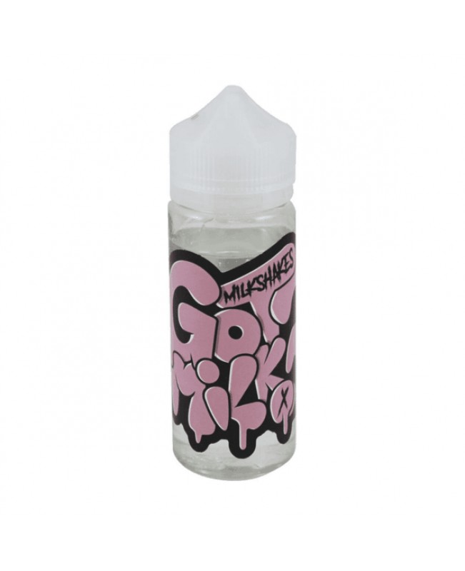 STRAWBERY MILKSHAKE E LIQUID BY GOT MILK 100ML 80VG