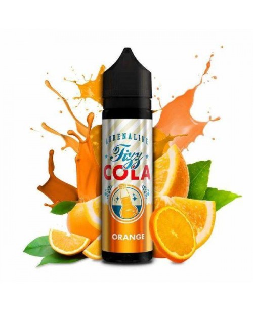 ORANGE E LIQUID BY ADRENALINE FIZZY COLA 50ML 70VG