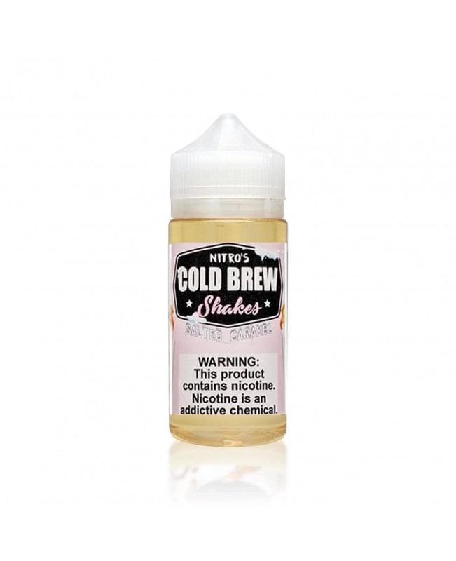 SALTED CARAMEL E LIQUID BY NITROS COLD BREW SHAKES 100ML 70VG