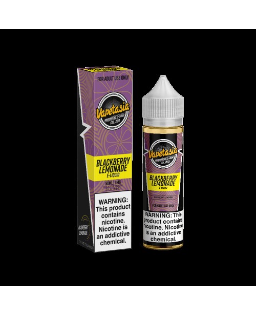 BLACKBERRY LEMONADE E LIQUID BY VAPETASIA 50ML 70V...