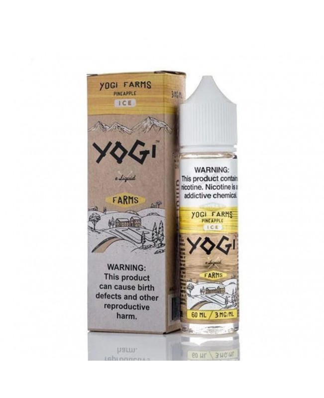 PINEAPPLE ICE E LIQUID BY YOGI FARMS 50ML 70VG