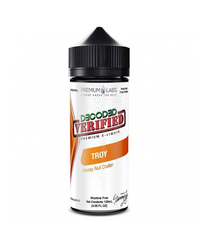 TROY E LIQUID BY DECODED VERIFIED - PREMIUM LABS 100ML 75VG