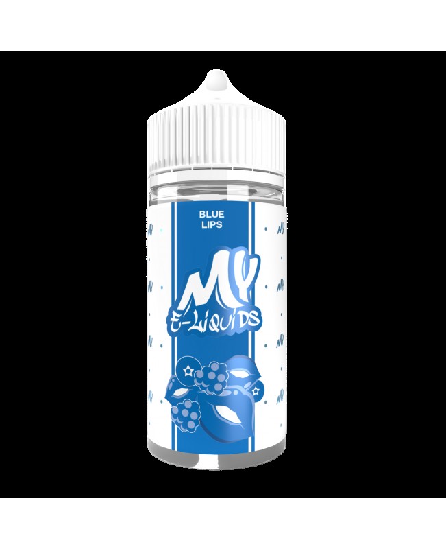 BLUE LIPS BY MY E LIQUIDS SHORT FILL 100ML