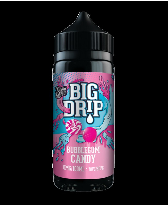 BUBBLEGUM CANDY E LIQUID BY BIG DRIP - DOOZY VAPE 100ML 70VG