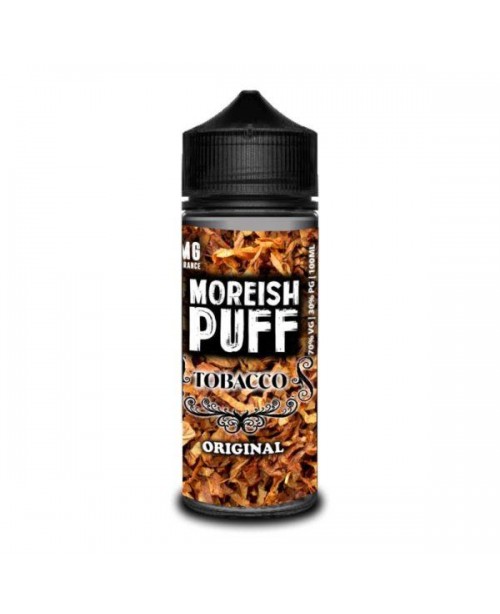 ORIGINAL TOBACCO E LIQUID BY MOREISH PUFF - TOBACC...