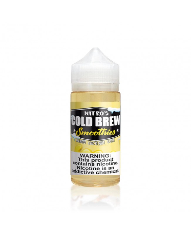 MANGO COCONUT SURF E LIQUID BY NITROS COLD BREW SMOOTHIES 100ML 70VG