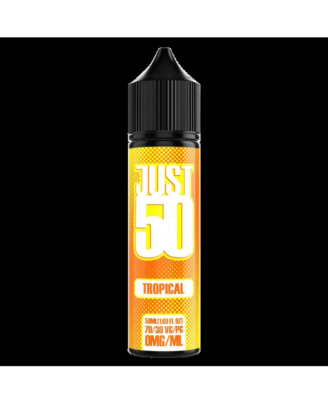 TROPICAL E LIQUID BY JUST 50 50ML 70VG