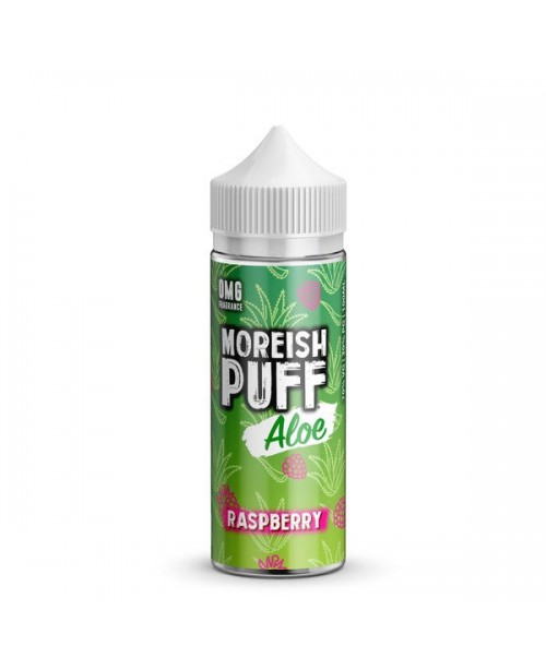 RASPBERRY E LIQUID BY MOREISH PUFF - ALOE 100ML 70...