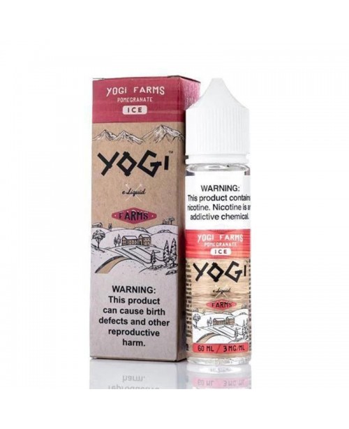 POMEGRANATE ICE E LIQUID BY YOGI FARMS 50ML 70VG