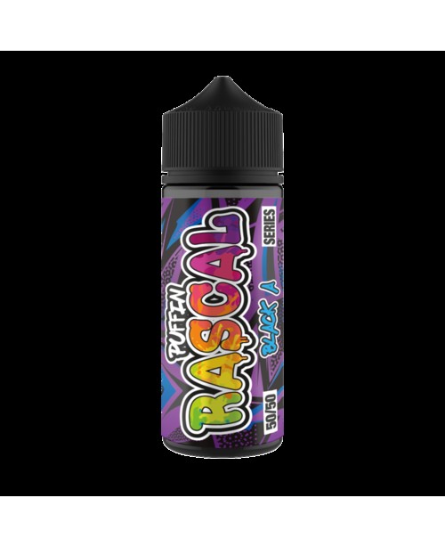 BLACK A E LIQUID BY PUFFIN RASCAL 100ML 50VG