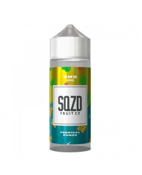 TROPICAL PUNCH E LIQUID BY SQZD FRUIT CO 100ML 70V...