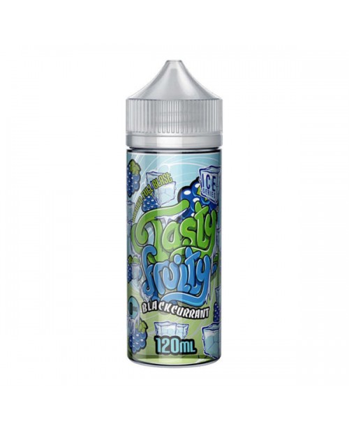 BLACKCURRENT ICE E LIQUID BY TASTY FRUITY 100ML 70...