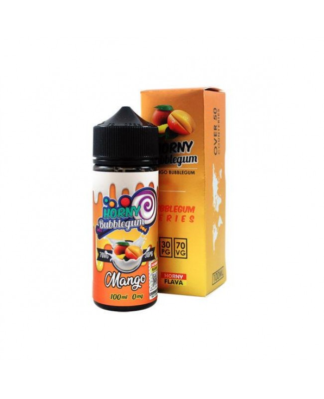 MANGO BUBBLEGUM E LIQUID BY HORNY FLAVA 100ML 70VG