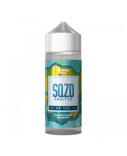 TROPICAL PUNCH ON ICE E LIQUID BY SQZD FRUIT CO 10...