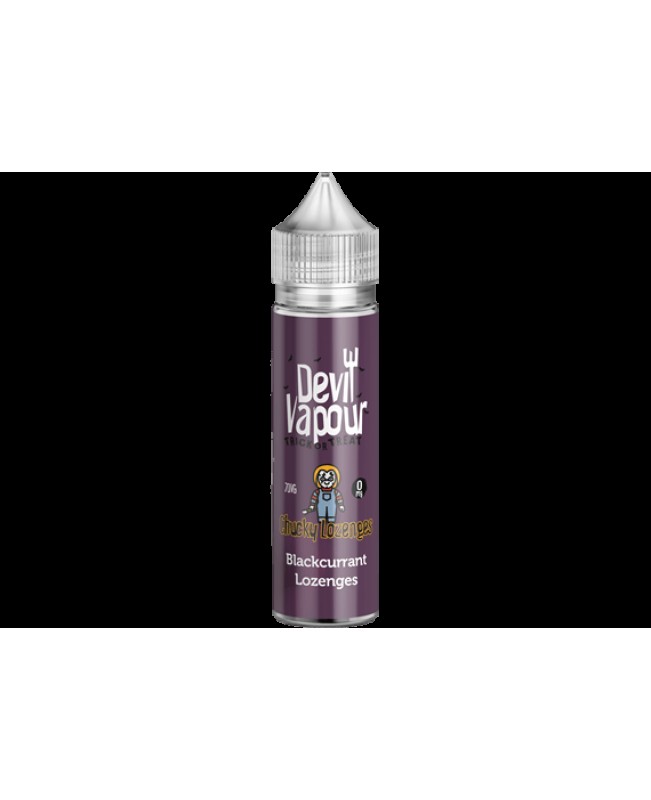 BLACKCURRANT LOZSENGES E LIQUID BY DEVIL VAPOUR 50ML 70VG