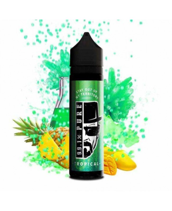 TROPICAL E LIQUID BY 99.1% PURE 50ML 80VG