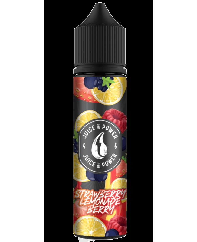 STRAWBERRY LEMONADE BERRY E LIQUID BY JUICE 'N' POWER 50ML 70VG