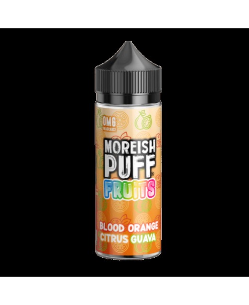 BLOOD ORANGE CITRUS GUAVA E LIQUID BY MOREISH PUFF...