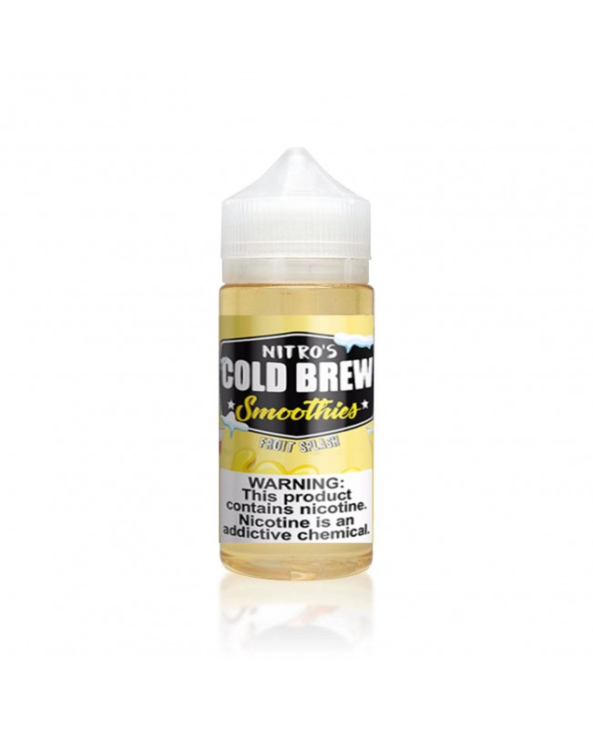 FRUIT SPLASH E LIQUID BY NITROS COLD BREW SMOOTHIES 100ML 70VG