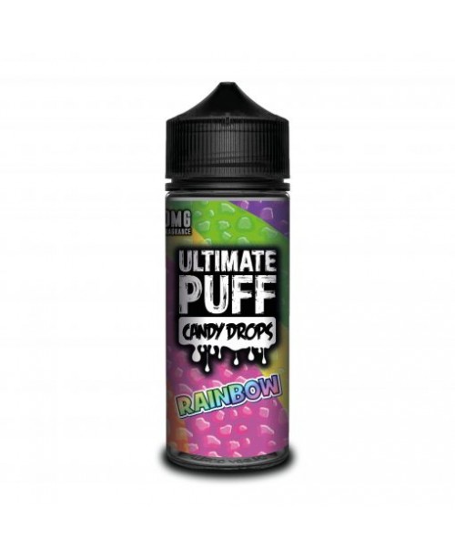 RAINBOW E LIQUID BY ULTIMATE PUFF CANDY DROPS 100M...