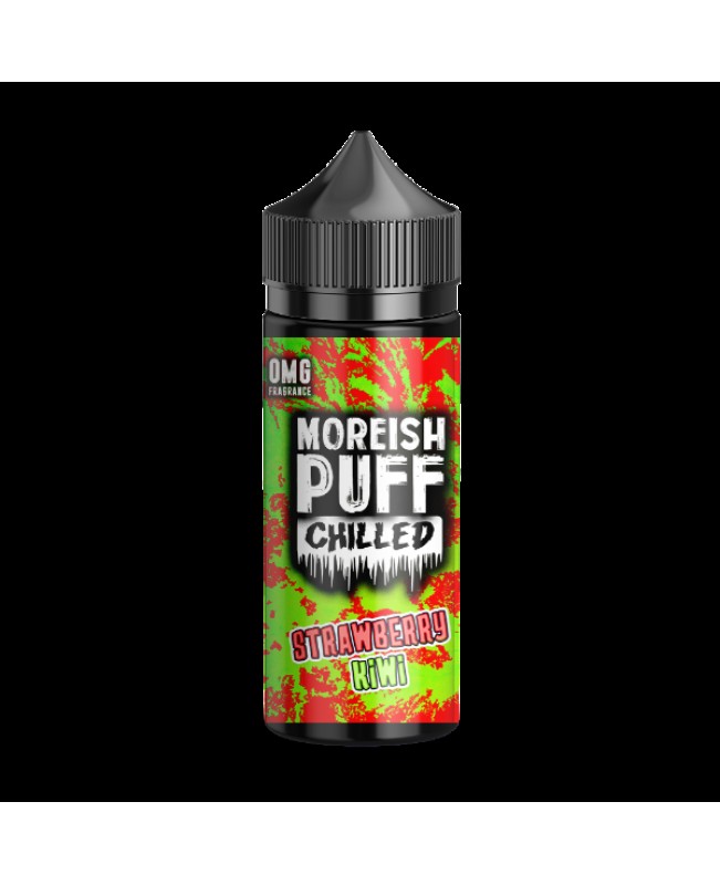 STRAWBERRY & KIWI E LIQUID BY MOREISH PUFF - CHILLED 100ML 70VG