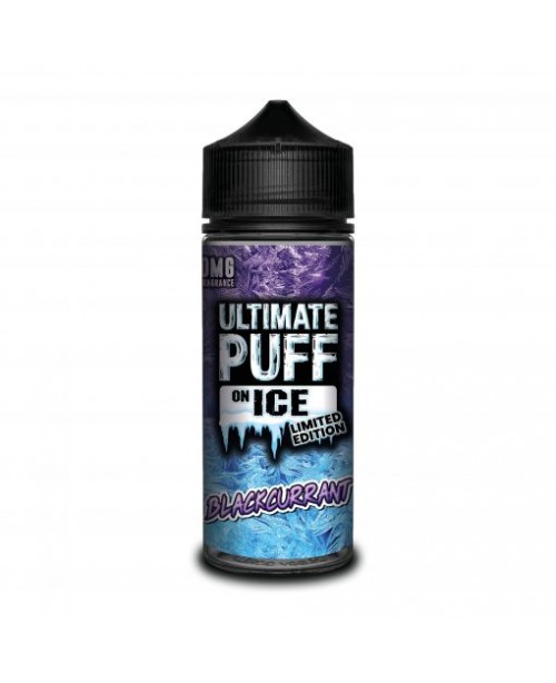 BLACKCURRANT E LIQUID BY ULTIMATE PUFF ON ICE 100M...