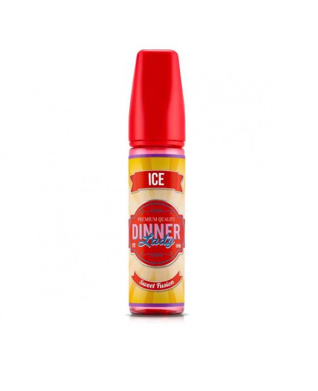 SWEET FUSION ICE E LIQUID BY DINNER LADY - ICE 50ML 70VG