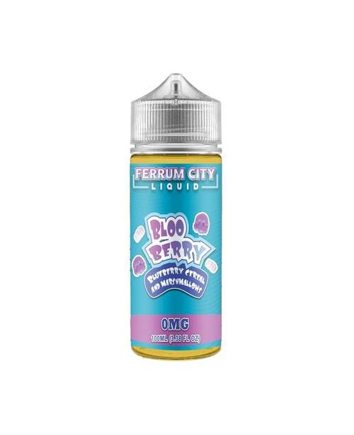 BLOO BERRY E LIQUID BY FERRUM CITY E LIQUID 100ML ...