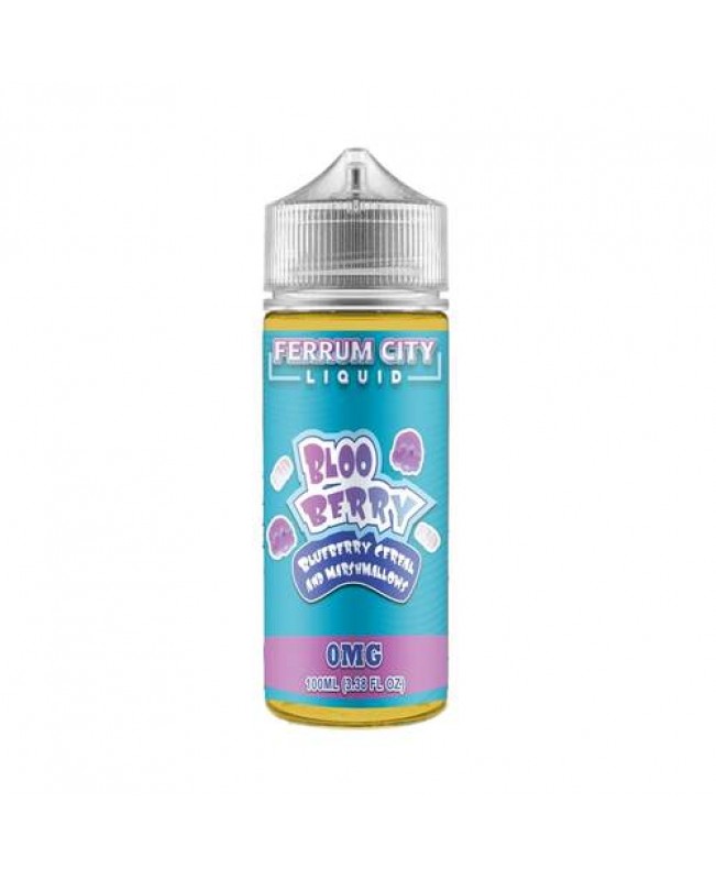 BLOO BERRY E LIQUID BY FERRUM CITY E LIQUID 100ML 70VG