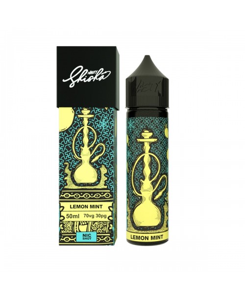 LEMON MINT E LIQUID BY NASTY JUICE - SHISHA 50ML 7...