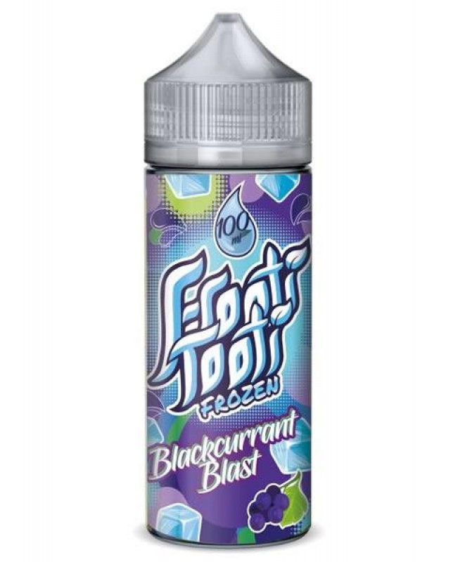 BLACKCURRANT BLAST FROZEN E LIQUID BY FROOTI TOOTI 100ML 70VG