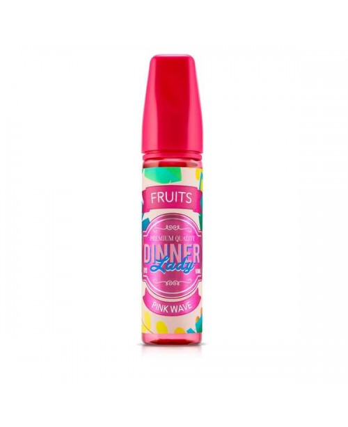 PINK WAVE E LIQUID BY DINNER LADY - FRUITS 50ML 70...