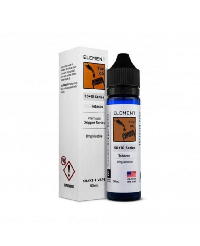 TOBACCO BY ELEMENT 50ML 80VG