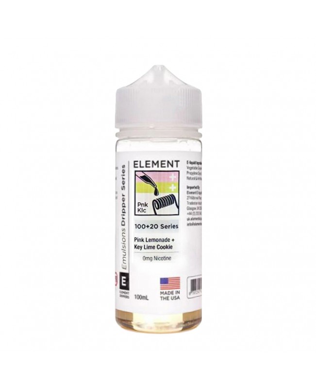 PINK LEMONADE + KEYLIME COOKIE BY ELEMENT 100ML 80VG