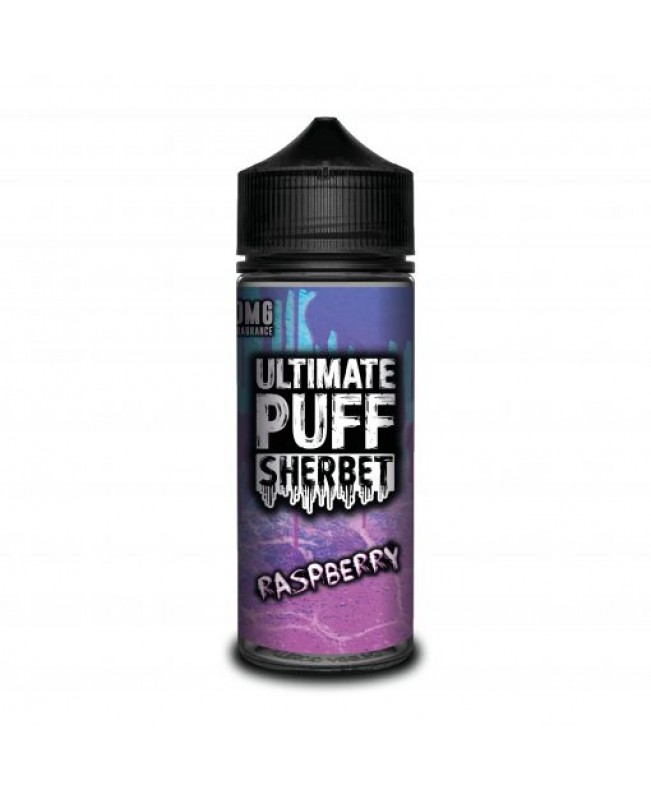 RASPBERRY E LIQUID BY ULTIMATE PUFF SHERBET 100ML 70VG