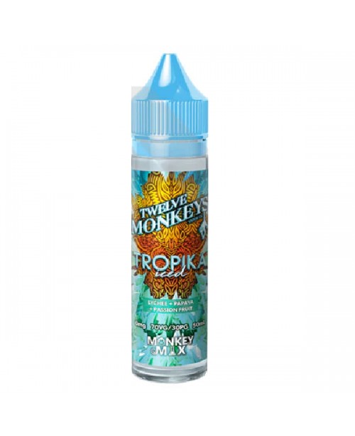 TROPIKA ICED E LIQUID BY TWELVE MONKEYS 50ML 70VG