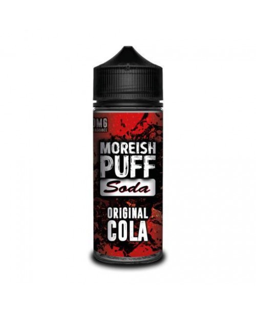 ORIGINAL COLA E LIQUID BY MOREISH PUFF - SODA 100M...