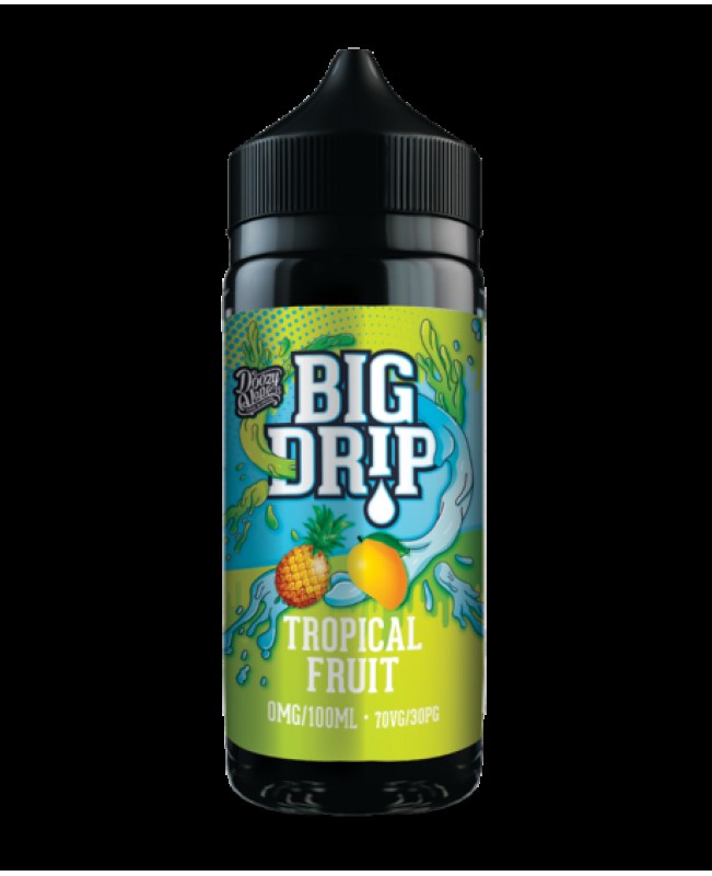 TROPICAL FRUIT E LIQUID BY BIG DRIP - DOOZY VAPE 100ML 70VG