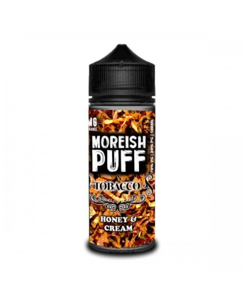 HONEY AND CREAM TOBACCO E LIQUID BY MOREISH PUFF -...