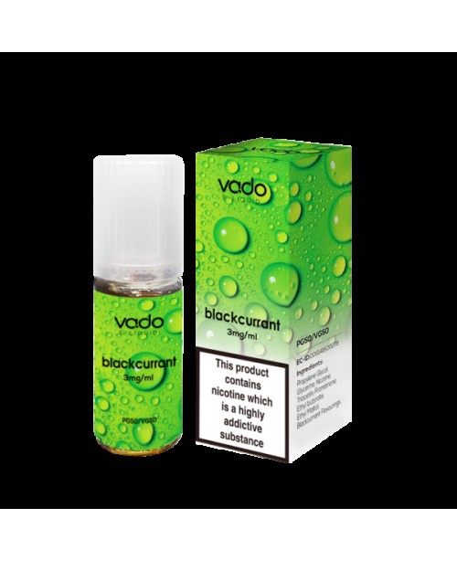 BLACKCURRANT E LIQUID BY VADO 10ML- X10 X20 X50