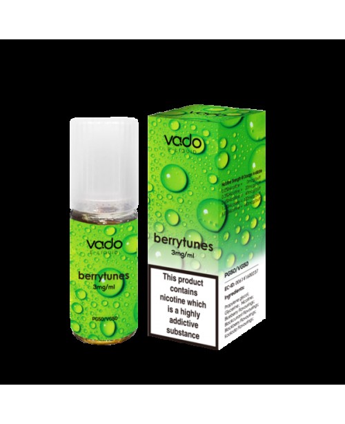 BERRY TUNES E LIQUID BY VADO 10ML- X10 X20 X50