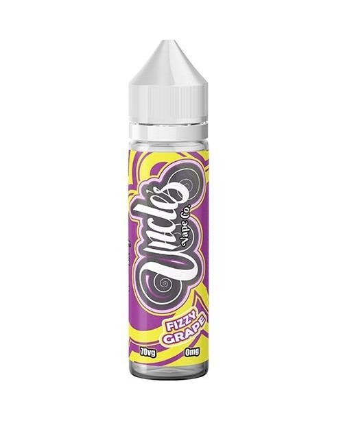 FIZZY GRAPE E LIQUID BY UNCLES VAPE CO 50ML 70VG